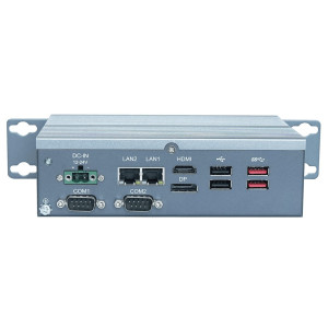 ARBOR SB-122-2J64 Fanless Computer with Intel Elkhart Lake J6412 CPU, 1x 2.5 GbE LAN, 1x GbE LAN, 4 GB memory, multiple I/O